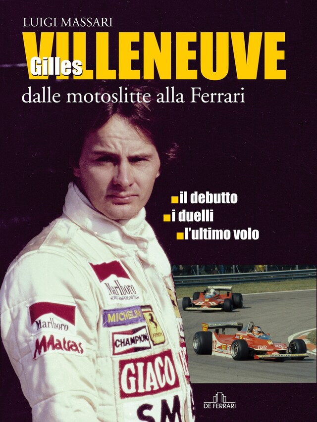 Copertina del libro per Gilles Villeneuve