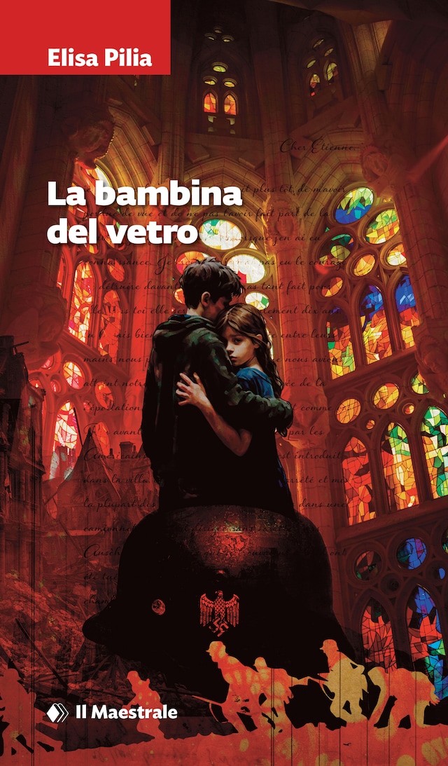 Portada de libro para LA BAMBINA DEL VETRO