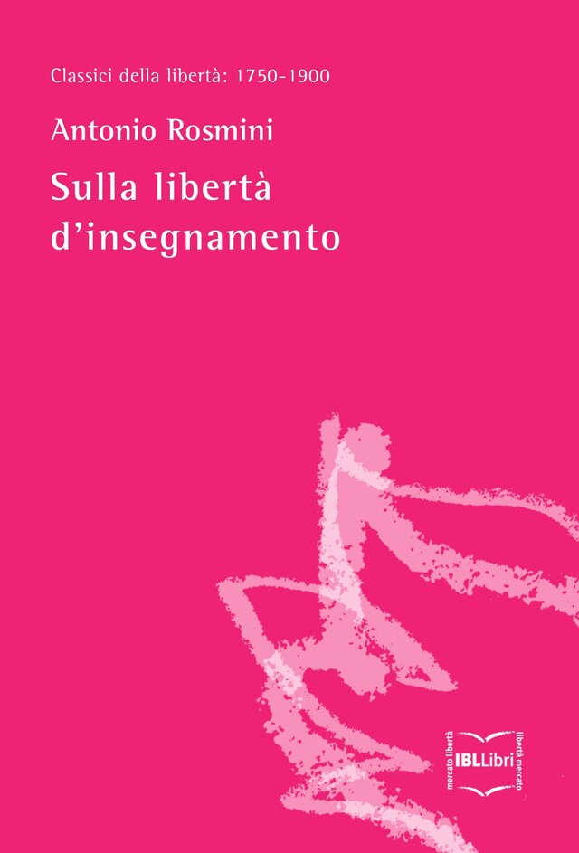 Kirjankansi teokselle Sulla libertà d'insegnamento