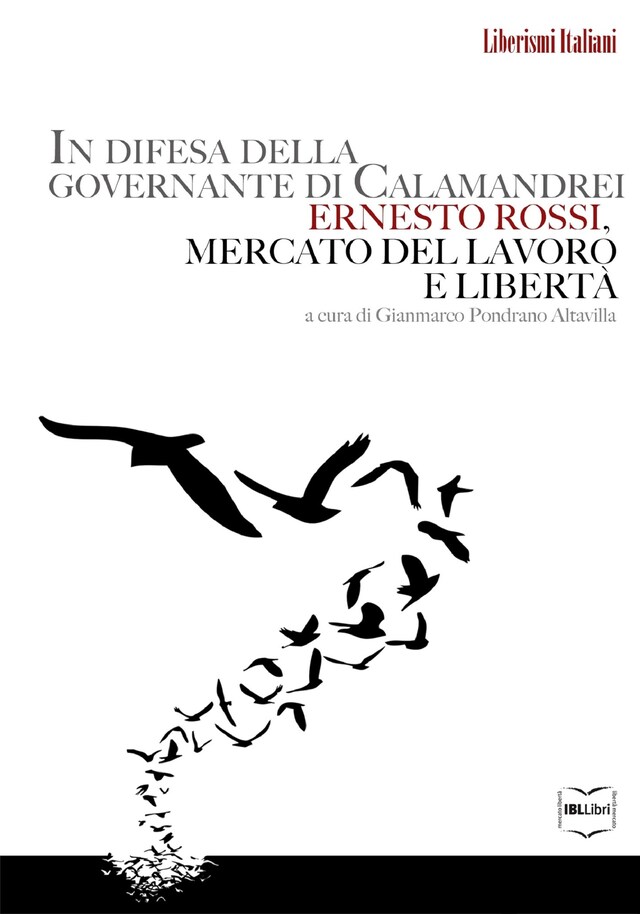 Book cover for In difesa della governante di Calamandrei