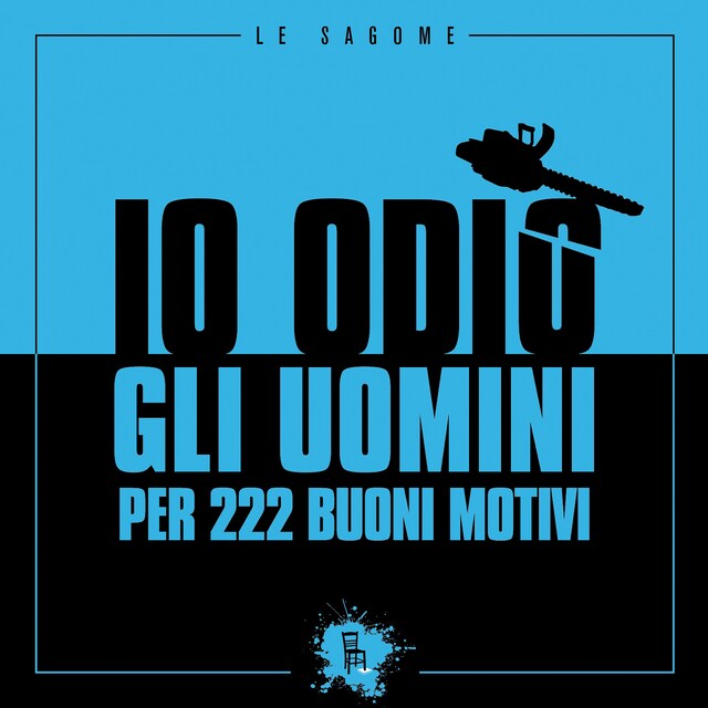 Portada de libro para Io odio gli uomini per 222 buoni motivi