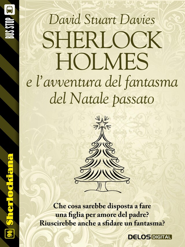 Copertina del libro per Sherlock Holmes e l’avventura del fantasma del Natale passato