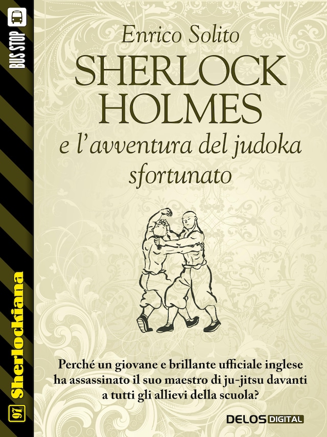 Copertina del libro per Sherlock Holmes e l'avventura del judoka sfortunato