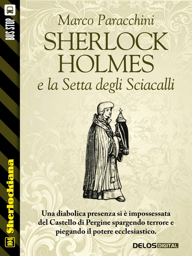 Portada de libro para Sherlock Holmes e la Setta degli Sciacalli