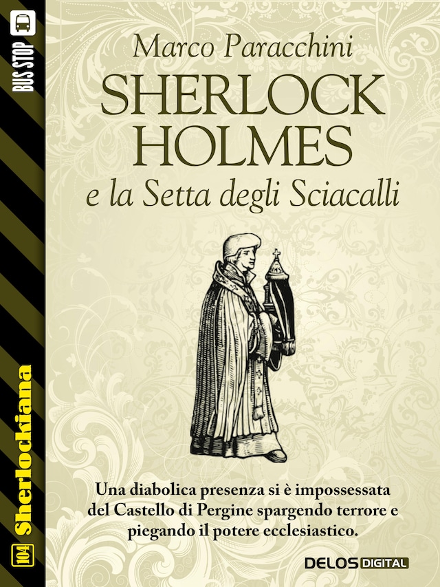 Kirjankansi teokselle Sherlock Holmes e la Setta degli Sciacalli