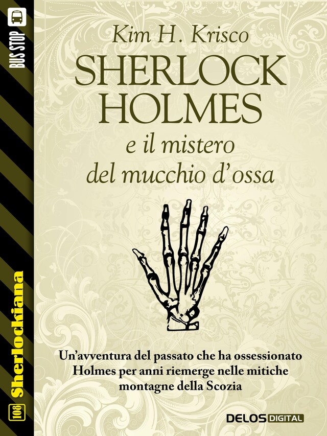 Couverture de livre pour Sherlock Holmes e il mistero del mucchio d’ossa