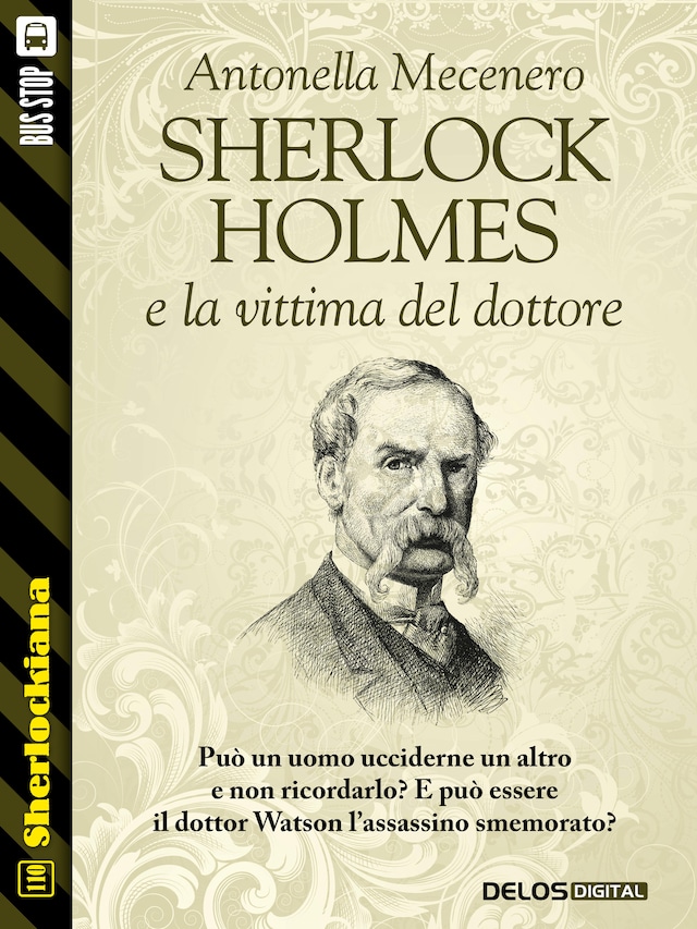 Couverture de livre pour Sherlock Holmes e la vittima del dottore