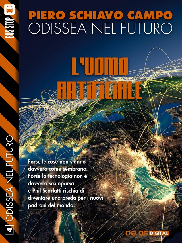 Book cover for L'uomo artificiale