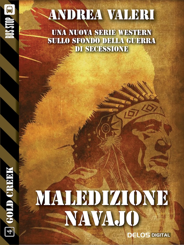 Book cover for Maledizione Navajo