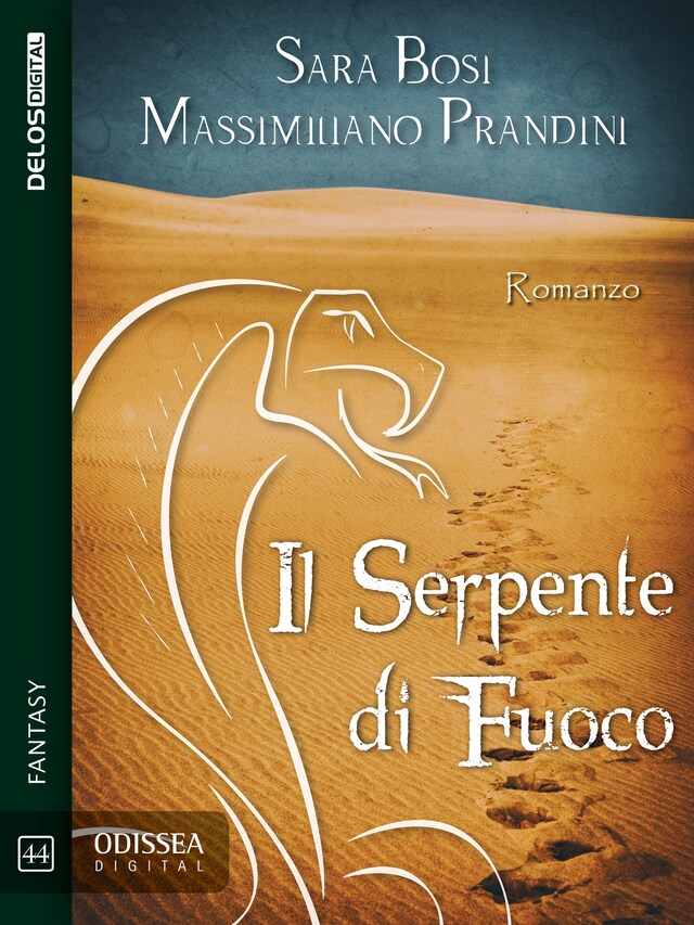 Portada de libro para Il serpente di fuoco