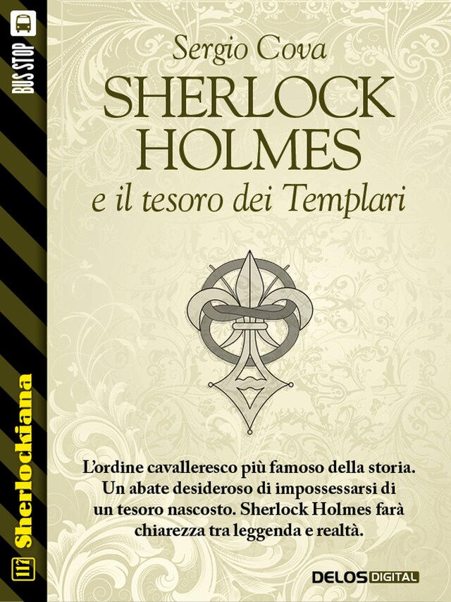 Boekomslag van Sherlock Holmes e il tesoro dei Templari