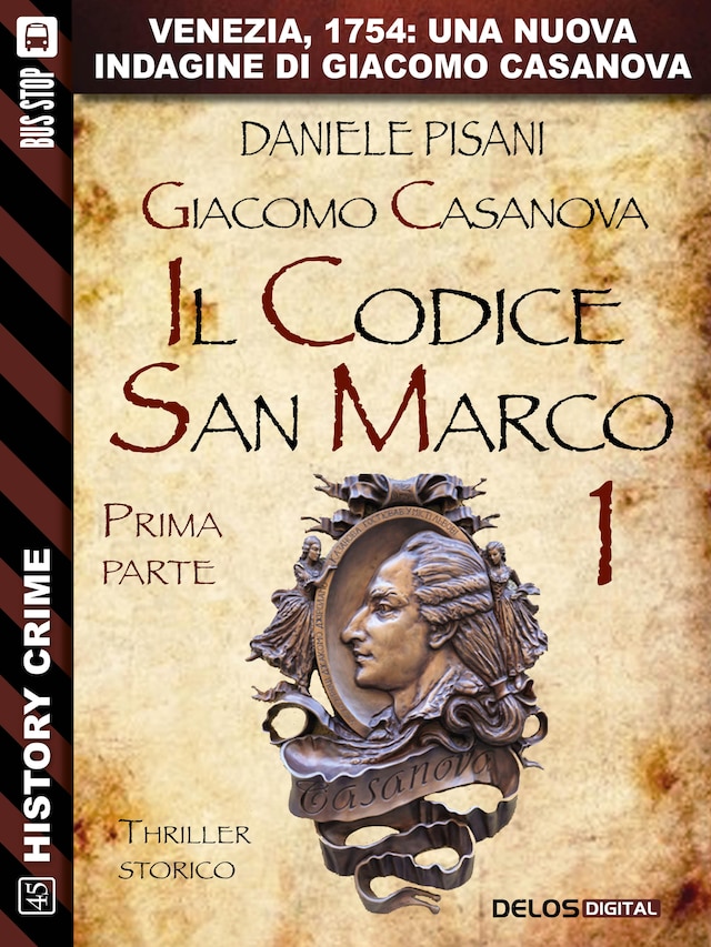 Okładka książki dla Giacomo Casanova - Il codice San Marco I