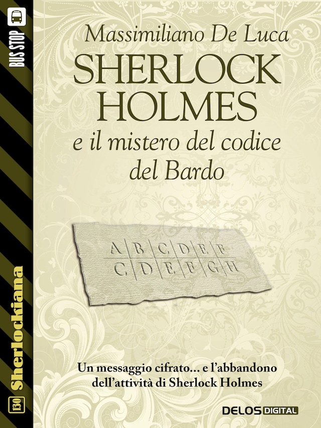 Book cover for Sherlock Holmes e il mistero del codice del Bardo