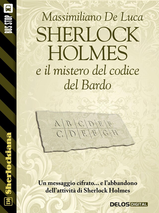 Kirjankansi teokselle Sherlock Holmes e il mistero del codice del Bardo