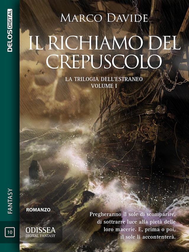 Book cover for Il richiamo del crepuscolo