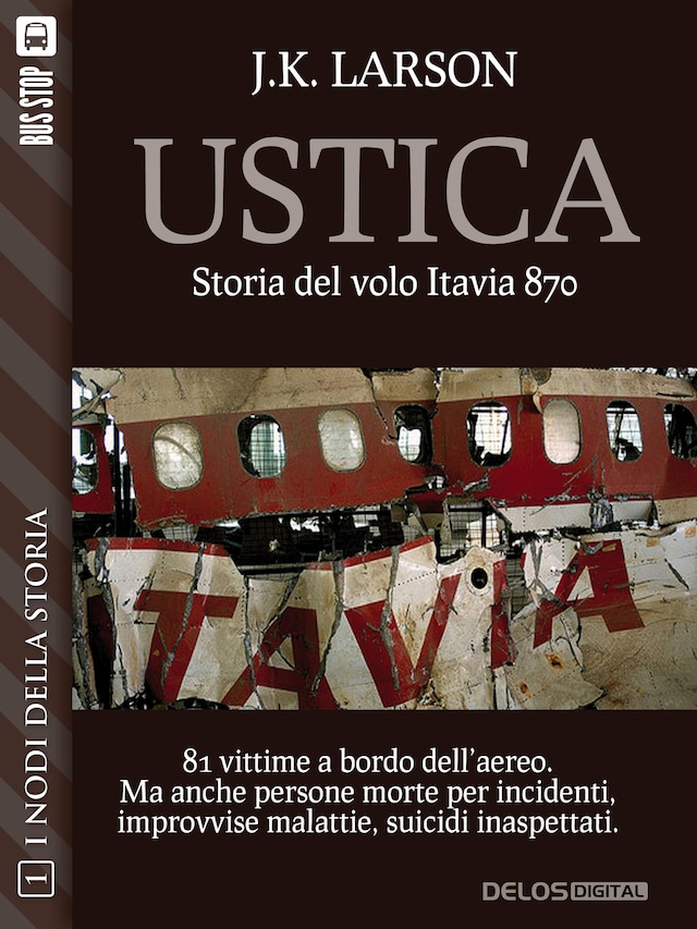 Book cover for Ustica - Storia del volo Itavia 870