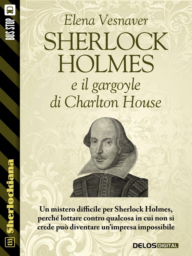 Copertina del libro per Sherlock Holmes e il gargoyle di Charlton House