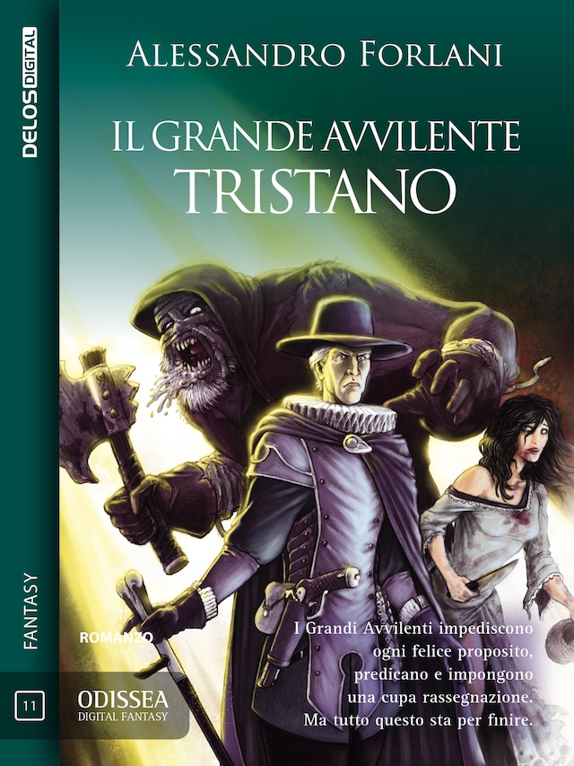 Book cover for Il Grande Avvilente - Tristano