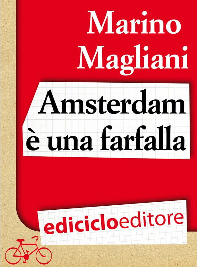 Book cover for Amsterdam è una farfalla