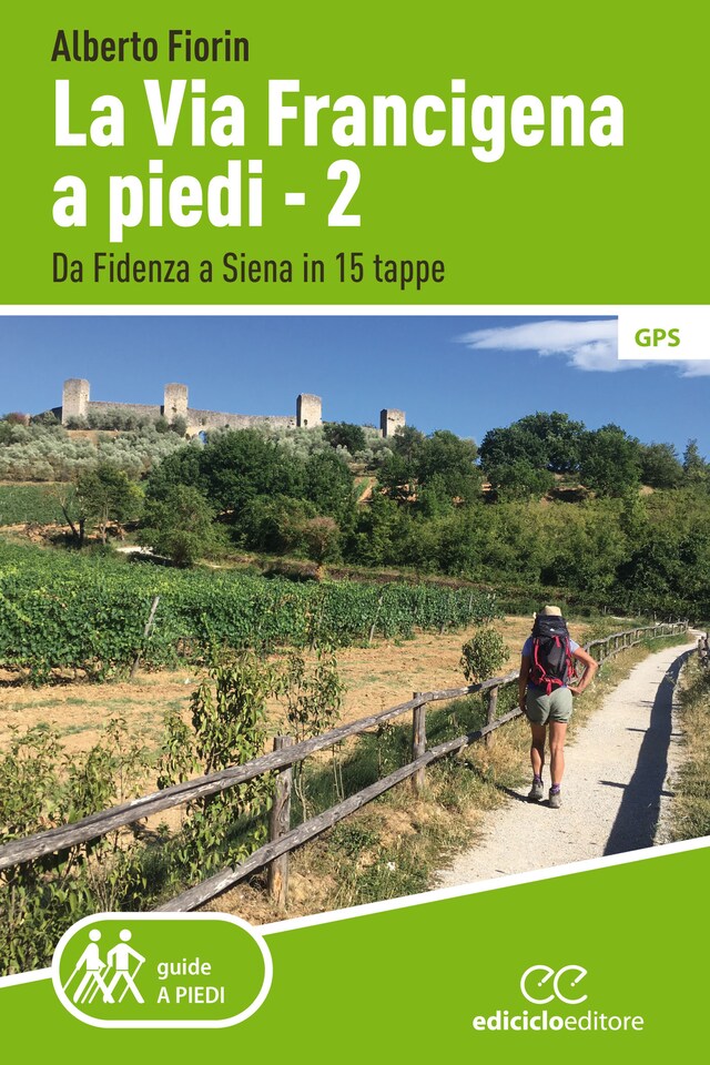 Book cover for La Via Francigena a piedi - 2