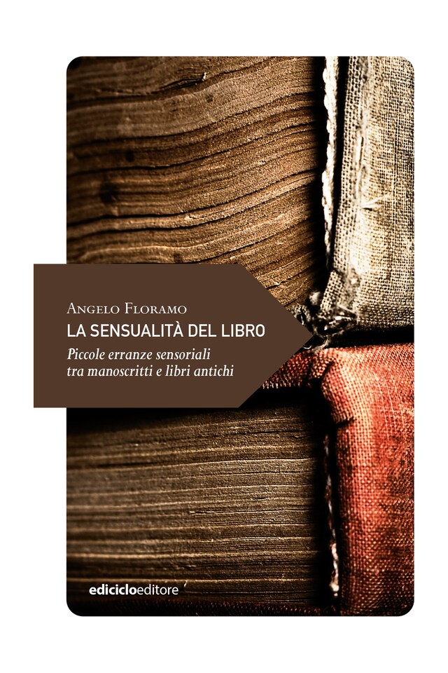 Book cover for La sensualità del libro