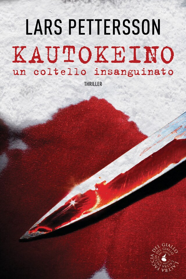 Book cover for Kautokeino, un coltello insanguinato