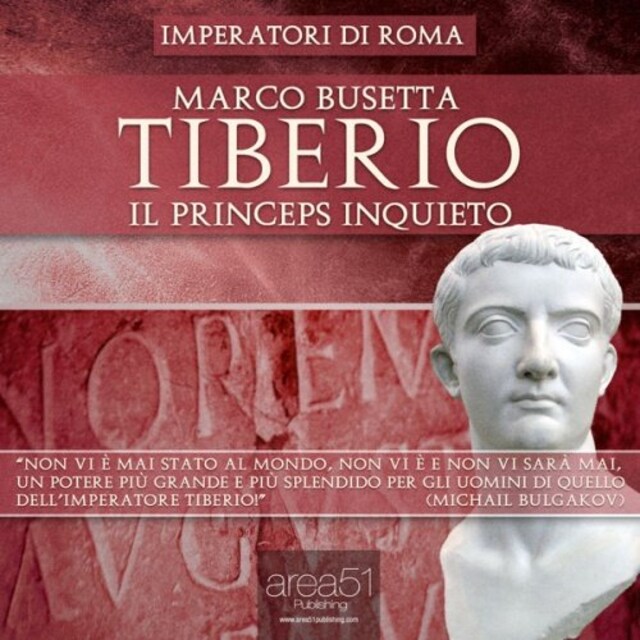 Book cover for Tiberio. Il princeps inquieto