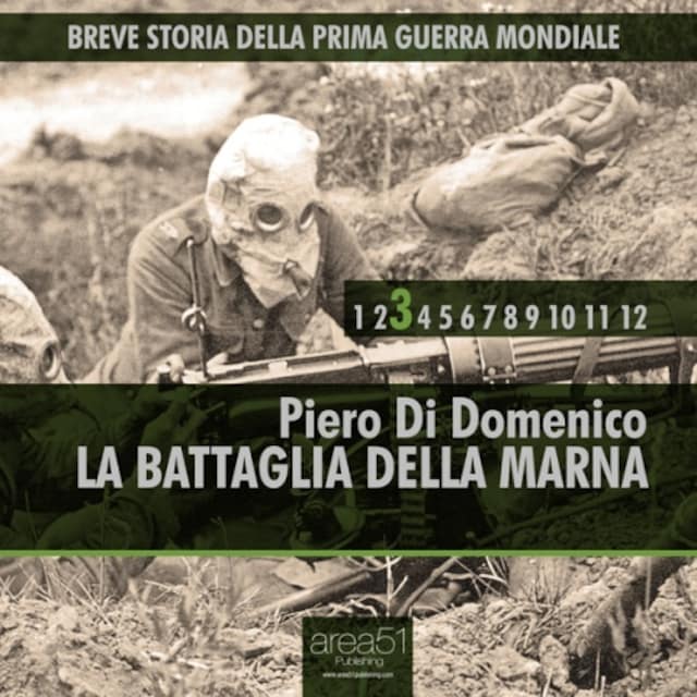 Okładka książki dla Breve storia della Prima Guerra Mondiale vol. 3 - La battaglia della Marna
