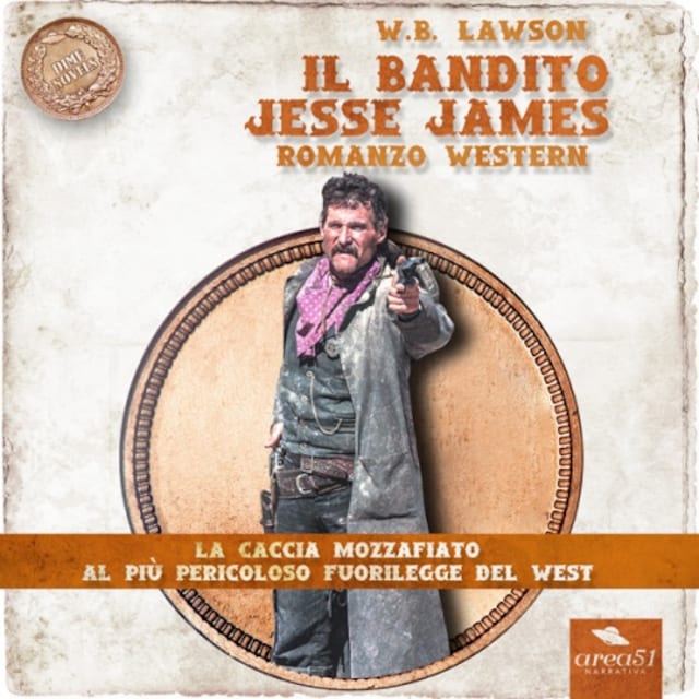 Copertina del libro per Il bandito Jesse James