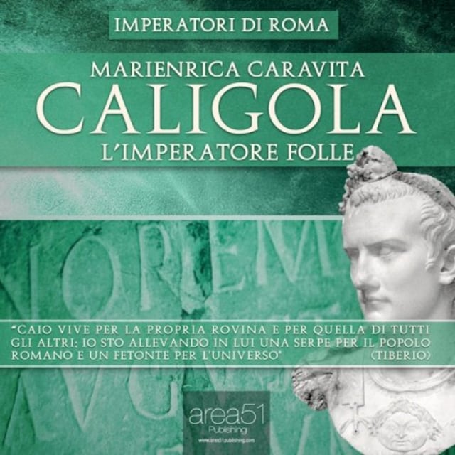 Copertina del libro per Caligola. L’Imperatore folle