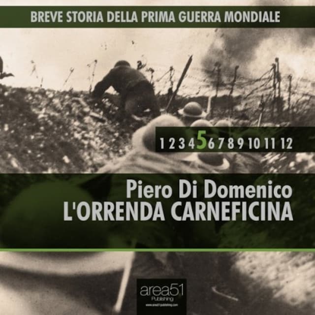 Okładka książki dla Breve storia della Prima Guerra Mondiale vol. 5 - L'orrenda carneficina