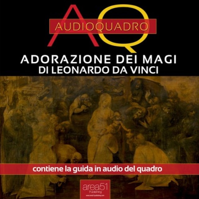 Buchcover für Adorazione dei Magi di Leonardo Da Vinci. Audioquadro