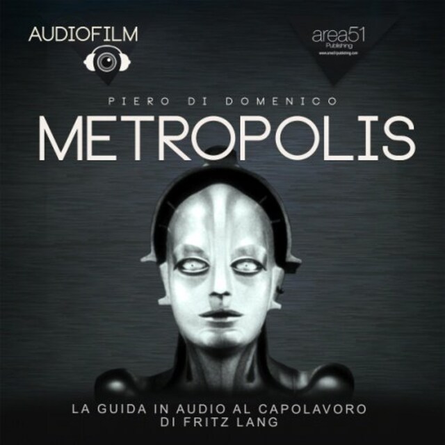 Copertina del libro per Audiofilm. Metropolis