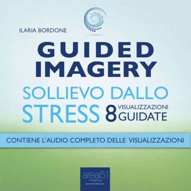 Book cover for Guided Imagery. Sollievo dallo stress