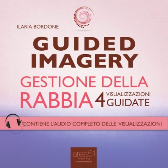 Couverture de livre pour Guided Imagery. Gestione della rabbia
