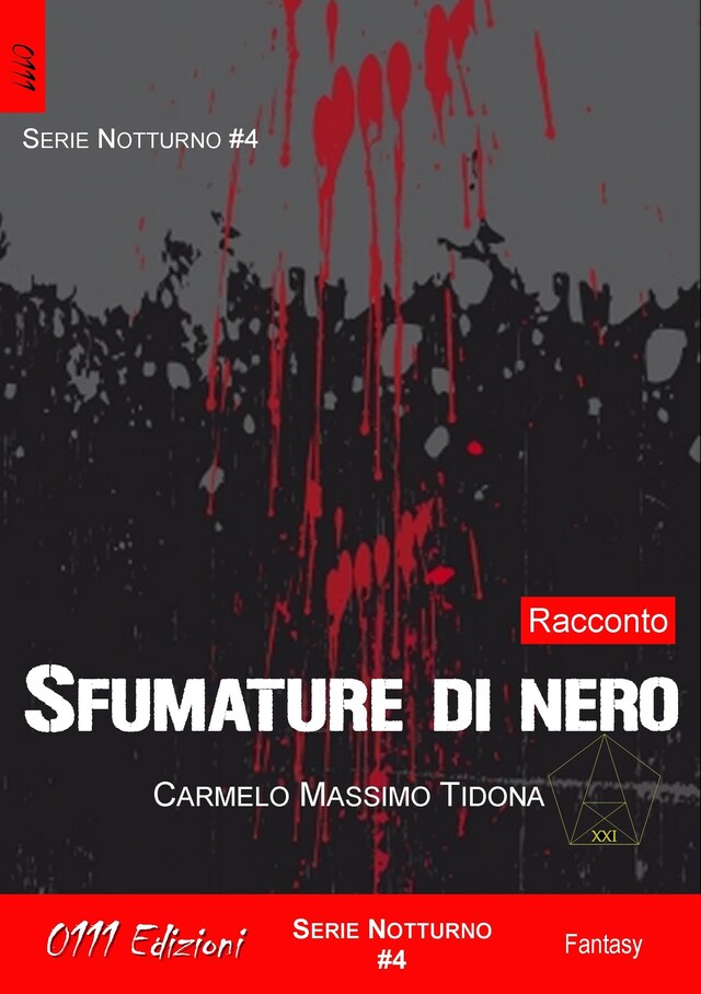 Buchcover für Sfumature di nero