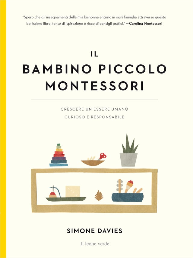 Kirjankansi teokselle Il bambino piccolo Montessori