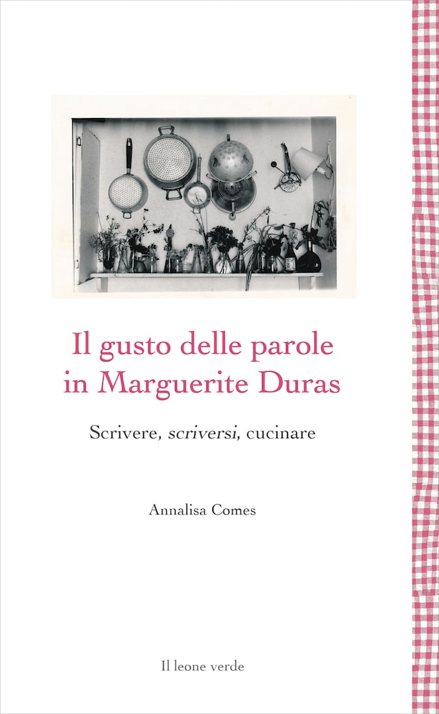Copertina del libro per Il gusto delle parole in Marguerite Duras