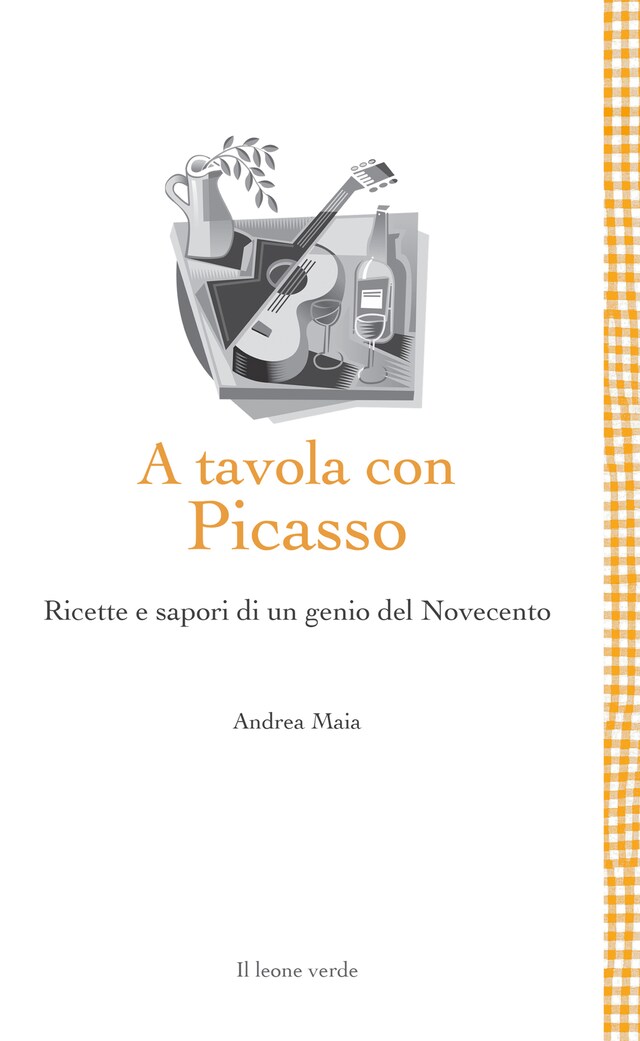 Copertina del libro per A tavola con Picasso