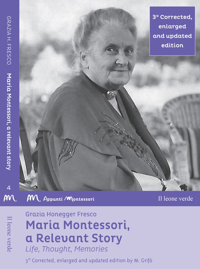 Copertina del libro per Maria Montessori, a Relevant Story