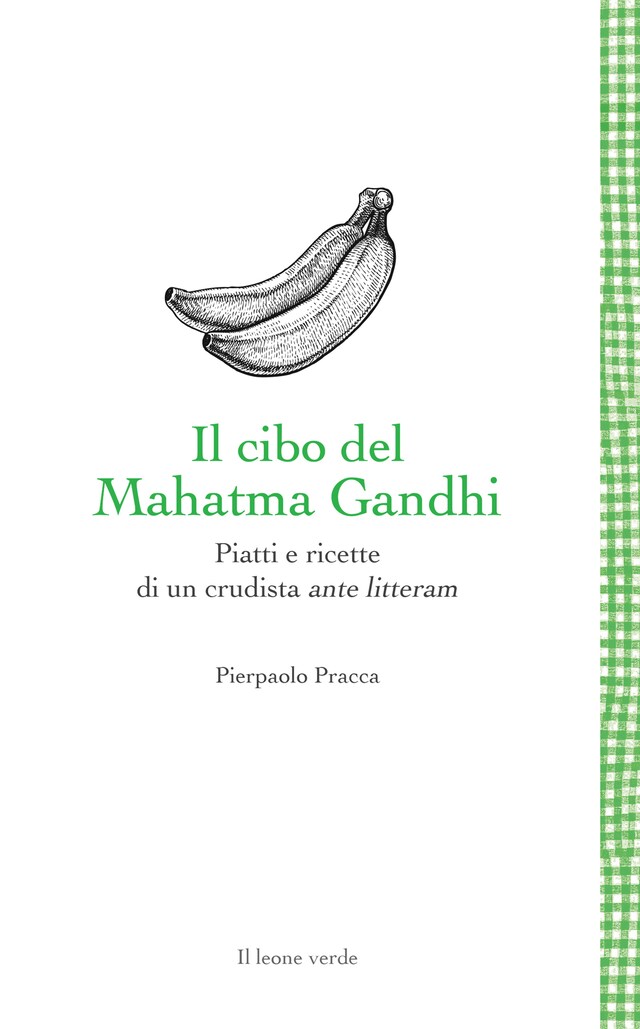 Boekomslag van Il cibo del Mahatma Gandhi