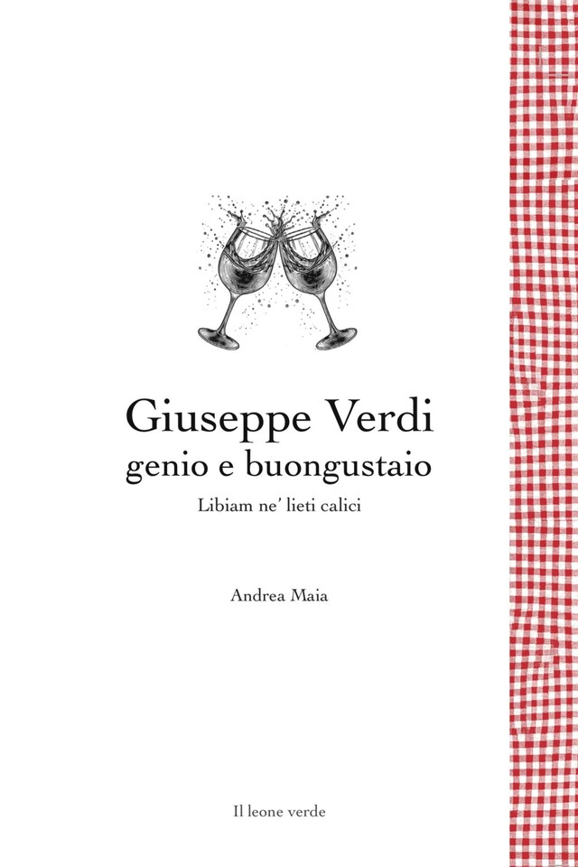 Kirjankansi teokselle Giuseppe Verdi genio e buongustaio