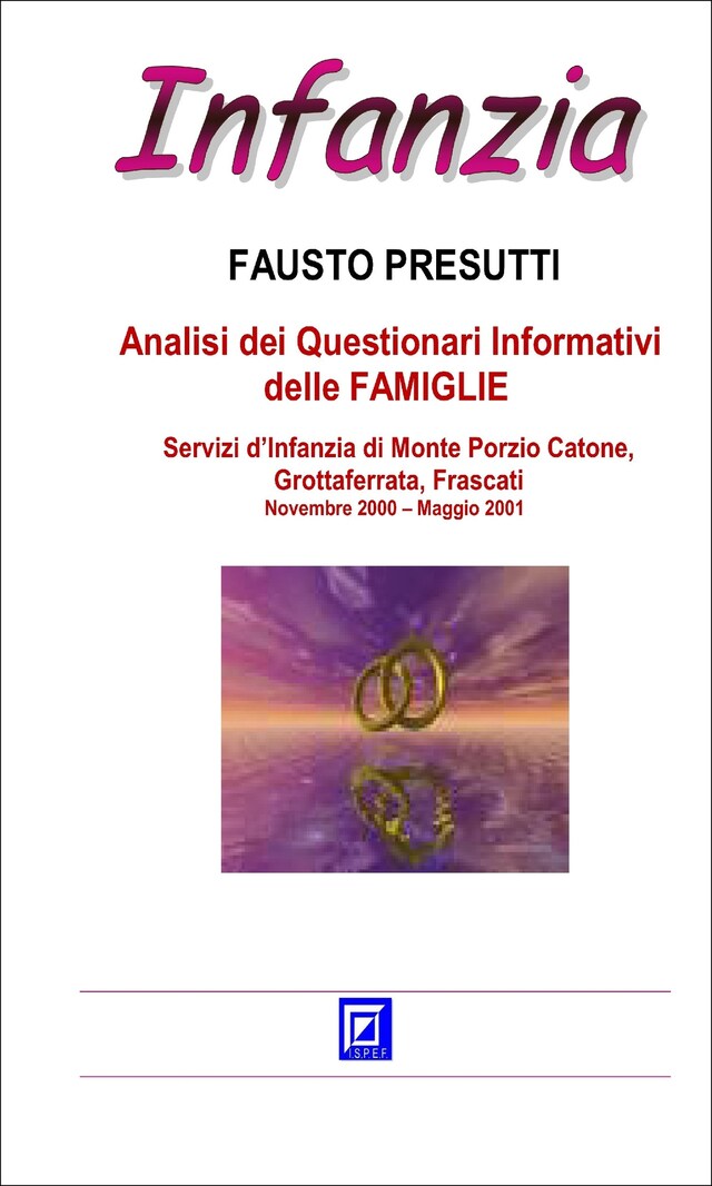 Book cover for Analisi dei Questionari Informativi delle Famiglie degli asili nido.