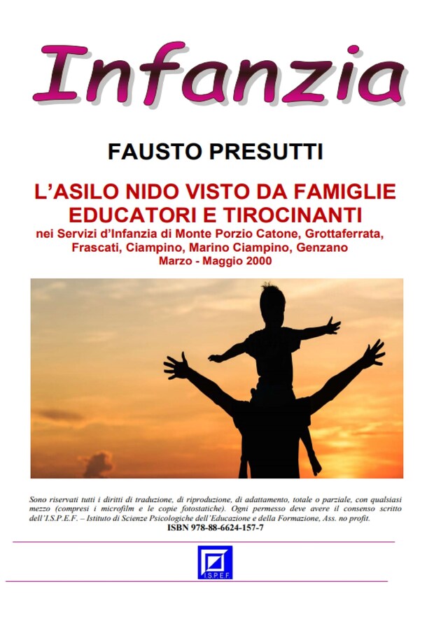 Buchcover für L'asilo nido visto dagli Educatori, Famiglie e Tirocinanti