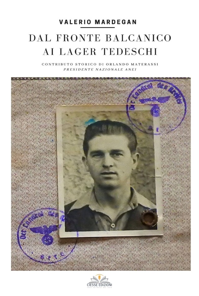 Book cover for Dal fronte Balcanico ai Lager tedeschi