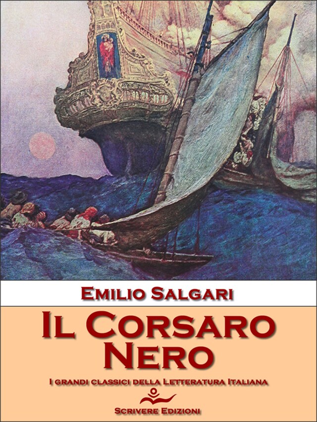 Couverture de livre pour Il Corsaro Nero