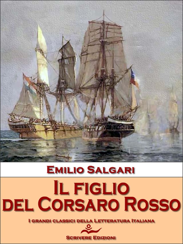 Book cover for Il figlio del Corsaro Rosso