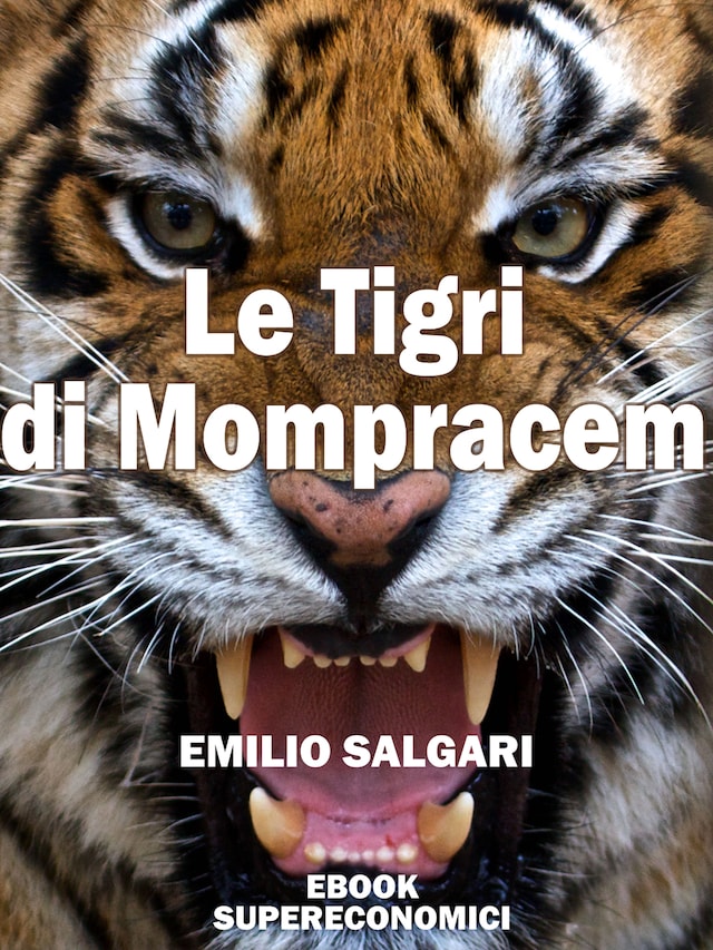 Book cover for Le Tigri di Mompracem