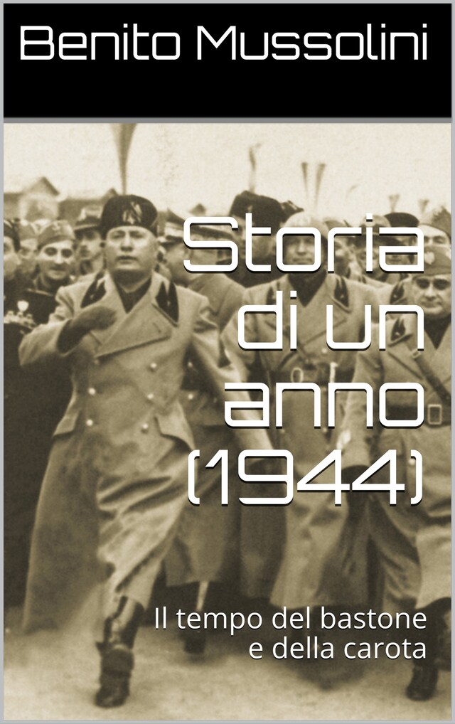 Buchcover für Storia di un anno (1944)