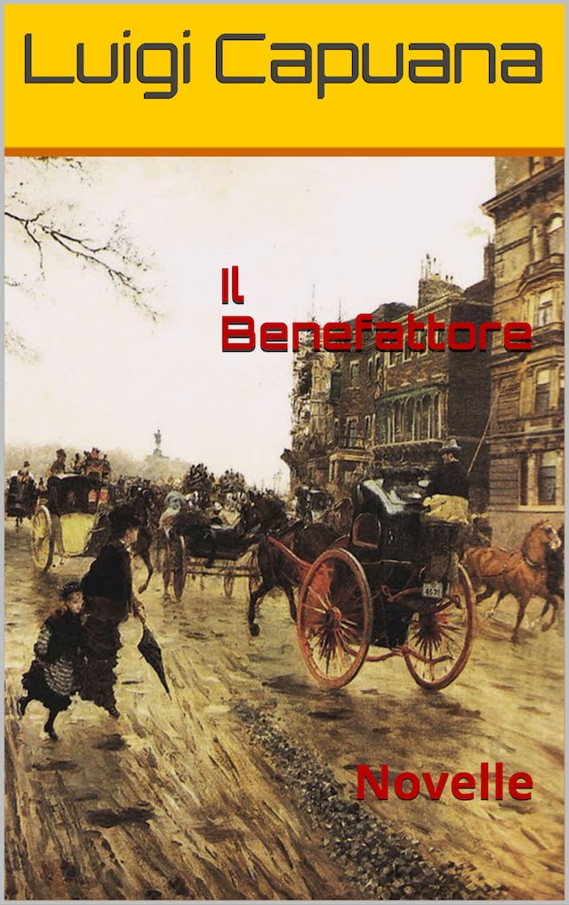 Book cover for Il Benefattore